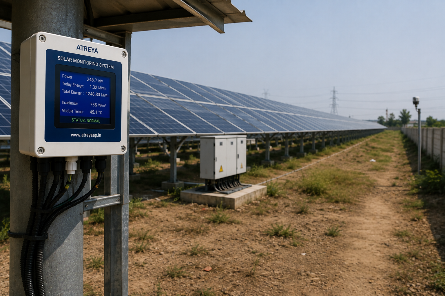 Solar Plant Monitoring reference image